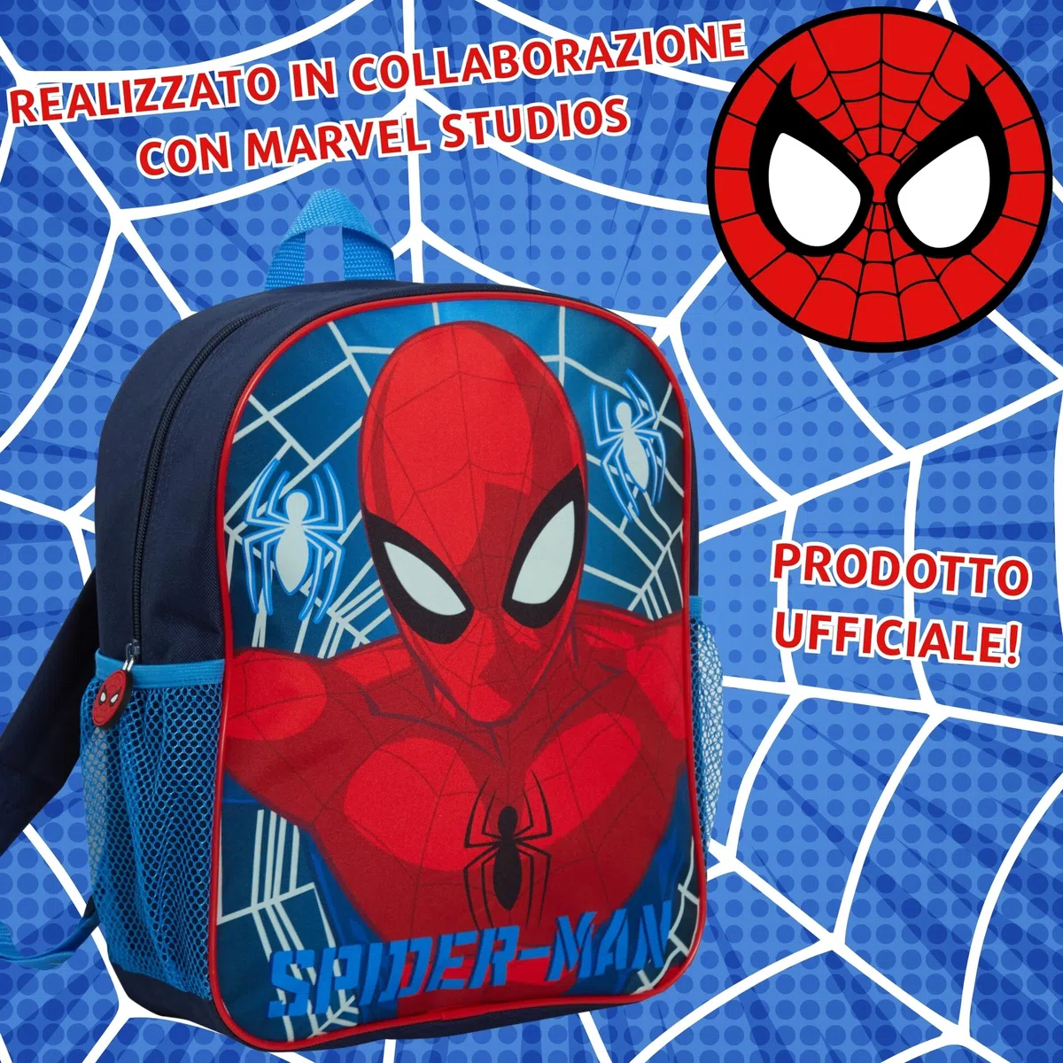 Marvel Spiderman Zaino Che Brilla al Buio Ragazzi Viaggio Scuola Sacchetto del Pranzo