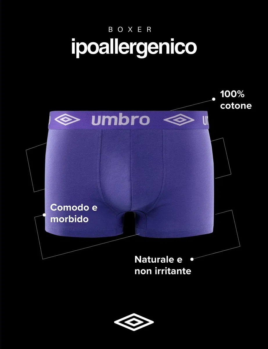 Umbro Boxer Uomo Pacco da 5