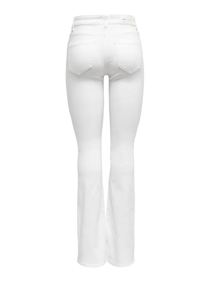 Only - Onlblush Mid Flared DNM Rea0730 Noos, Jeans Donna