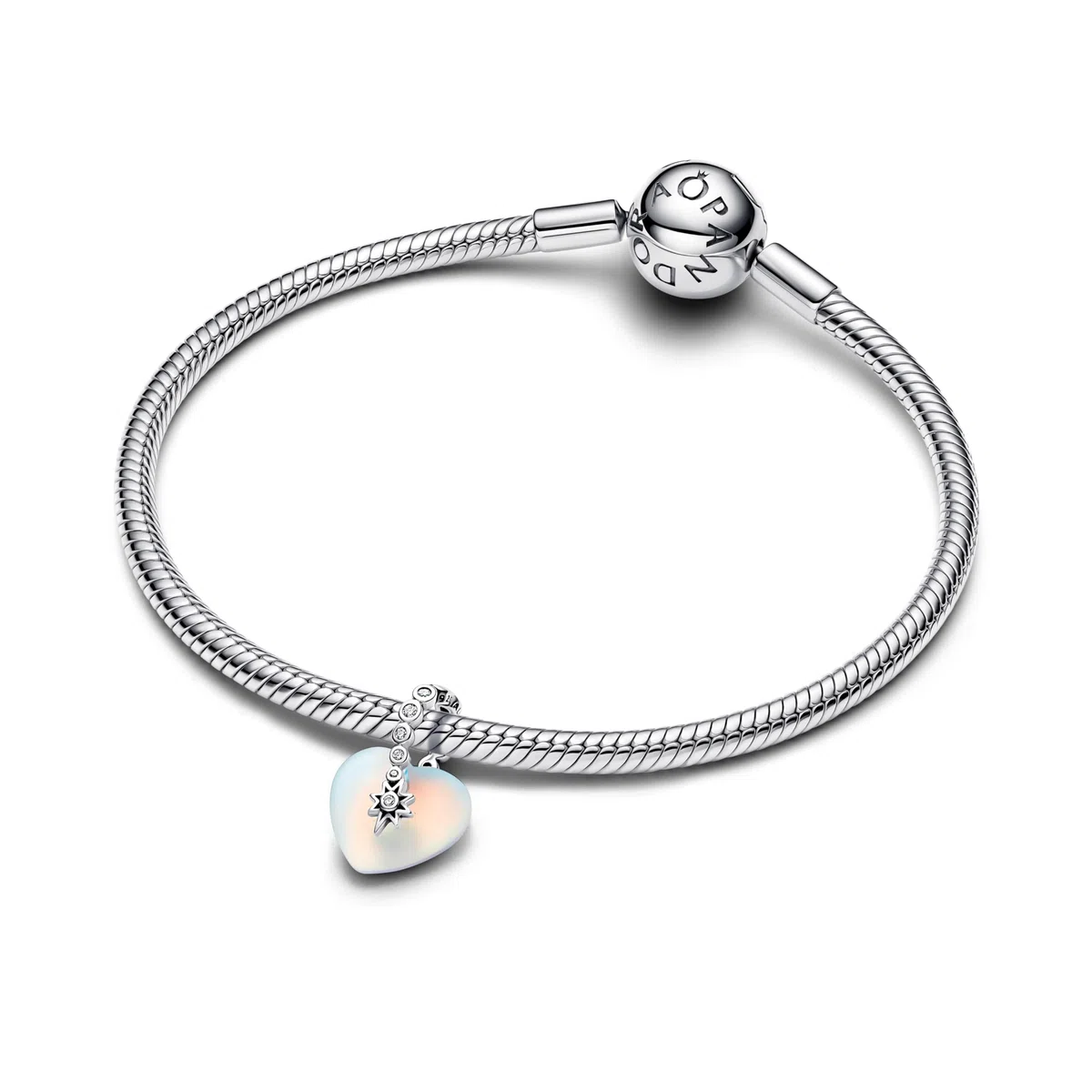 PANDORA 794143C01 ciondolo a cuore in cristallo