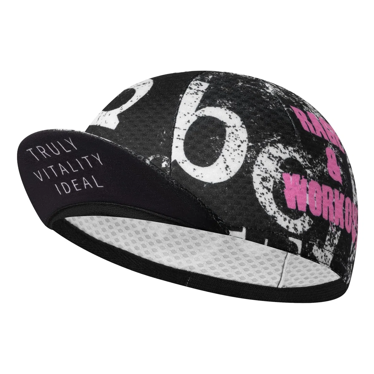ROCKBROS TVI Cappellino Ciclismo Estivo, Berretto Sottocasco Bici, Cappello con Protezione Solare, Traspirante, sotto Casco, per Escursione Pesca Corsa, Nero/Bianco/Rosa/Viola/Verde