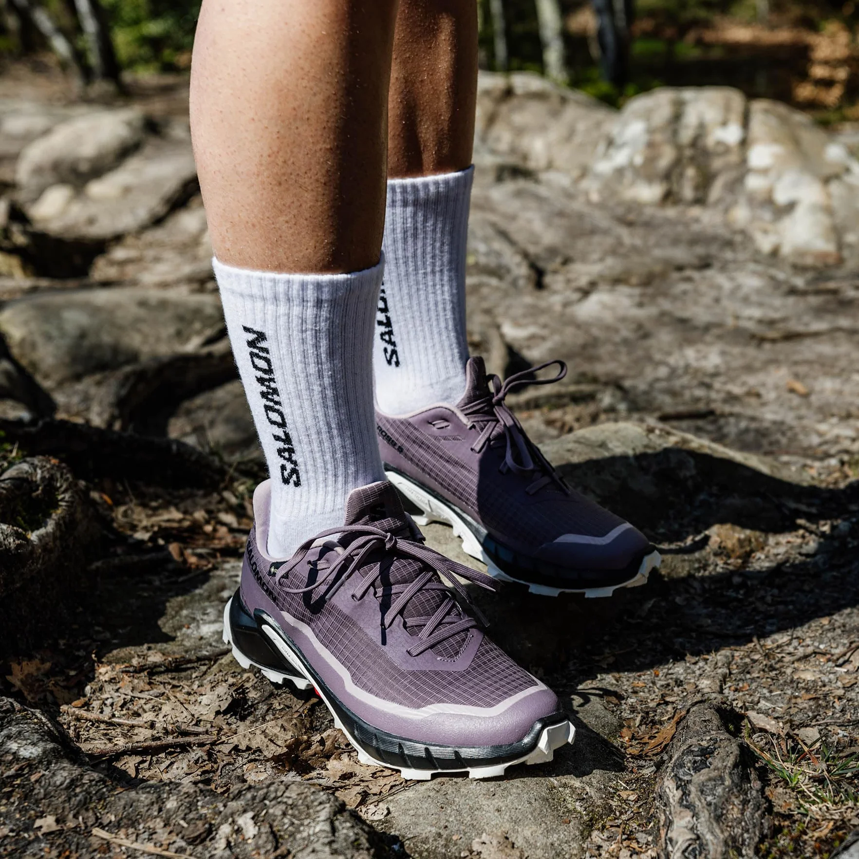Salomon ALPHACROSS 5 Gore-Tex Impermeabili Scarpe da Trail Running, Donna