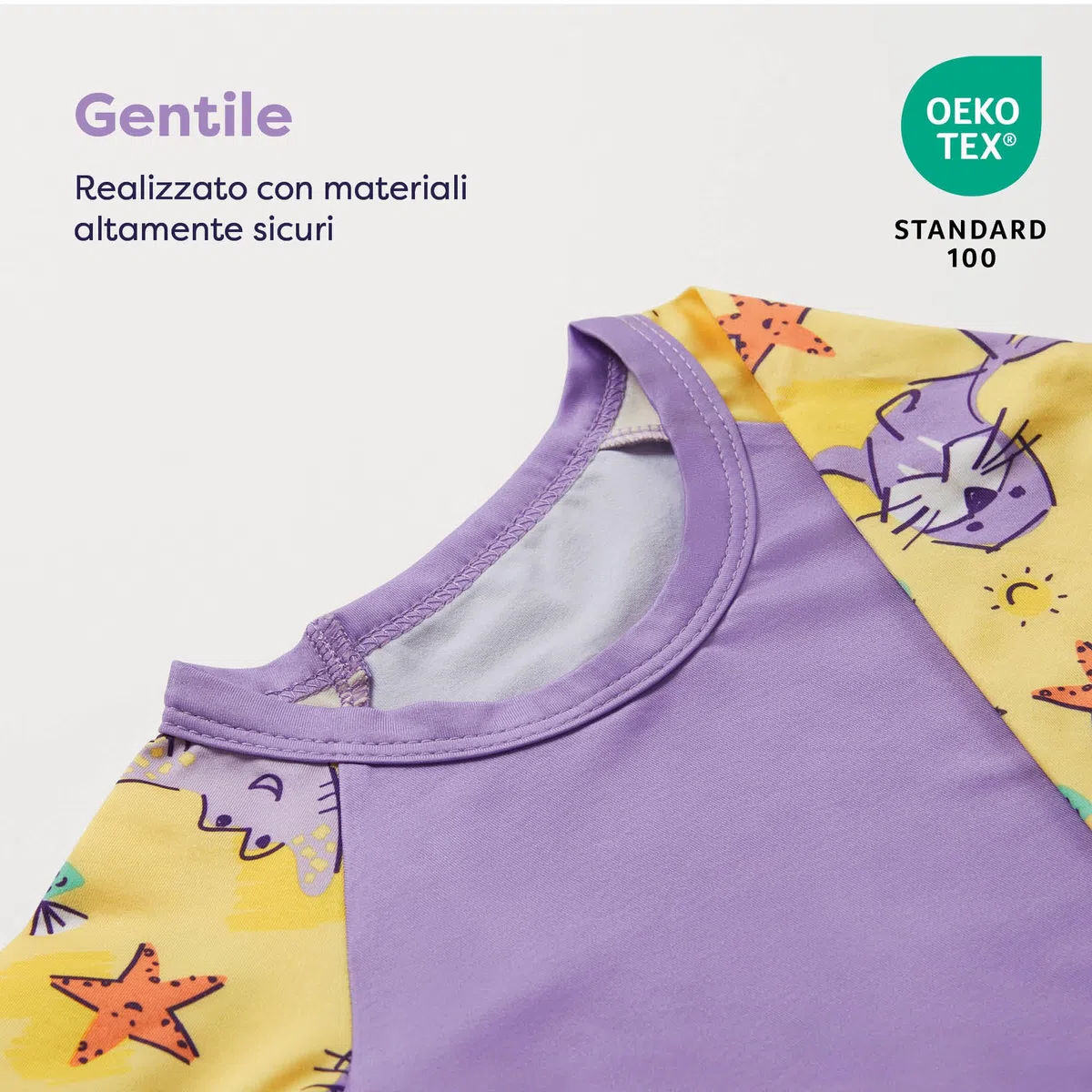 Bambino Mio, Top Nuoto, Maniche Lunghe, Protezione UPF40+
