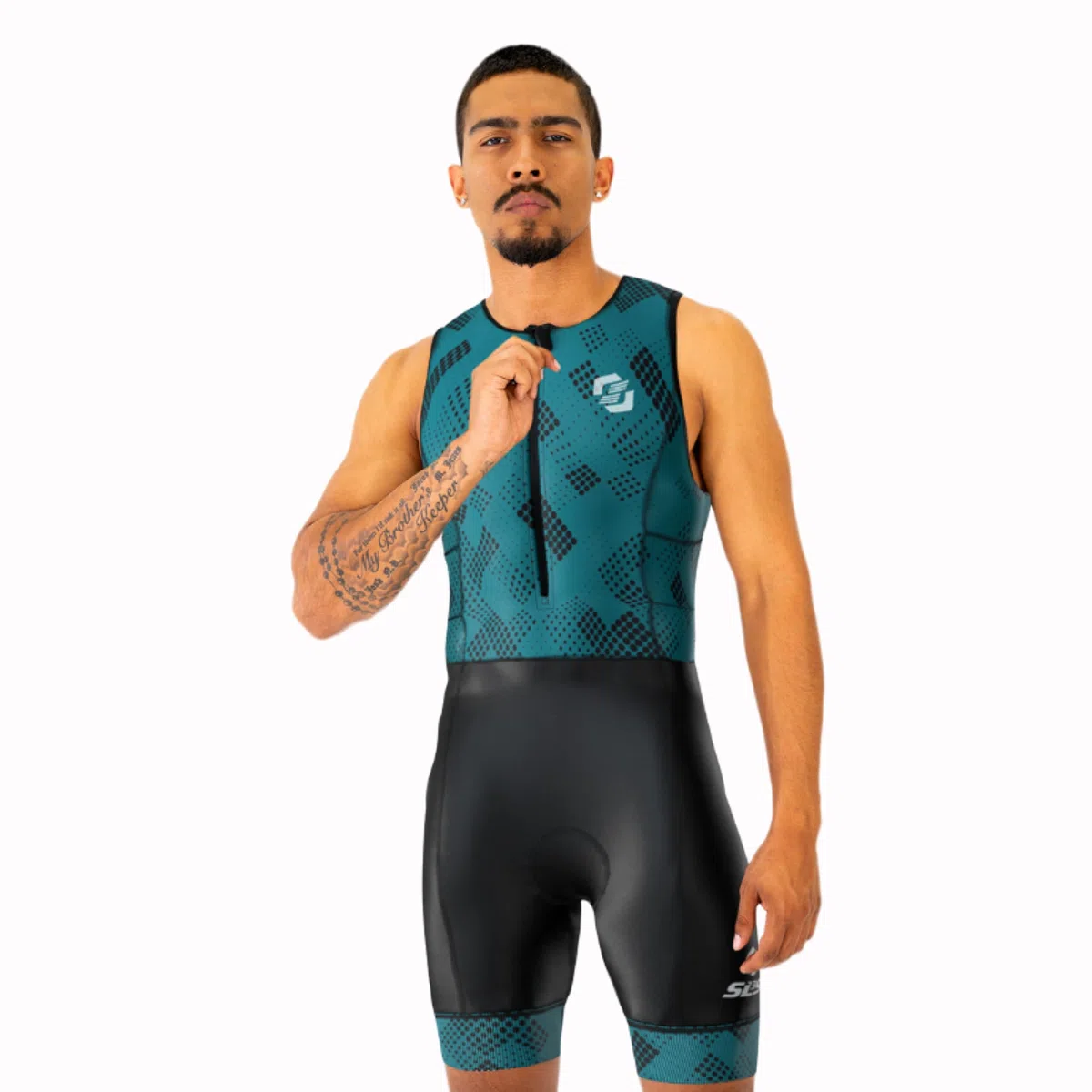 SLS3 Tuta da triathlon da uomo | trisuiti | trisuit da uomo | FRT Skinsuit | ottima vestibilità e confortevole | Progettato da atleti
