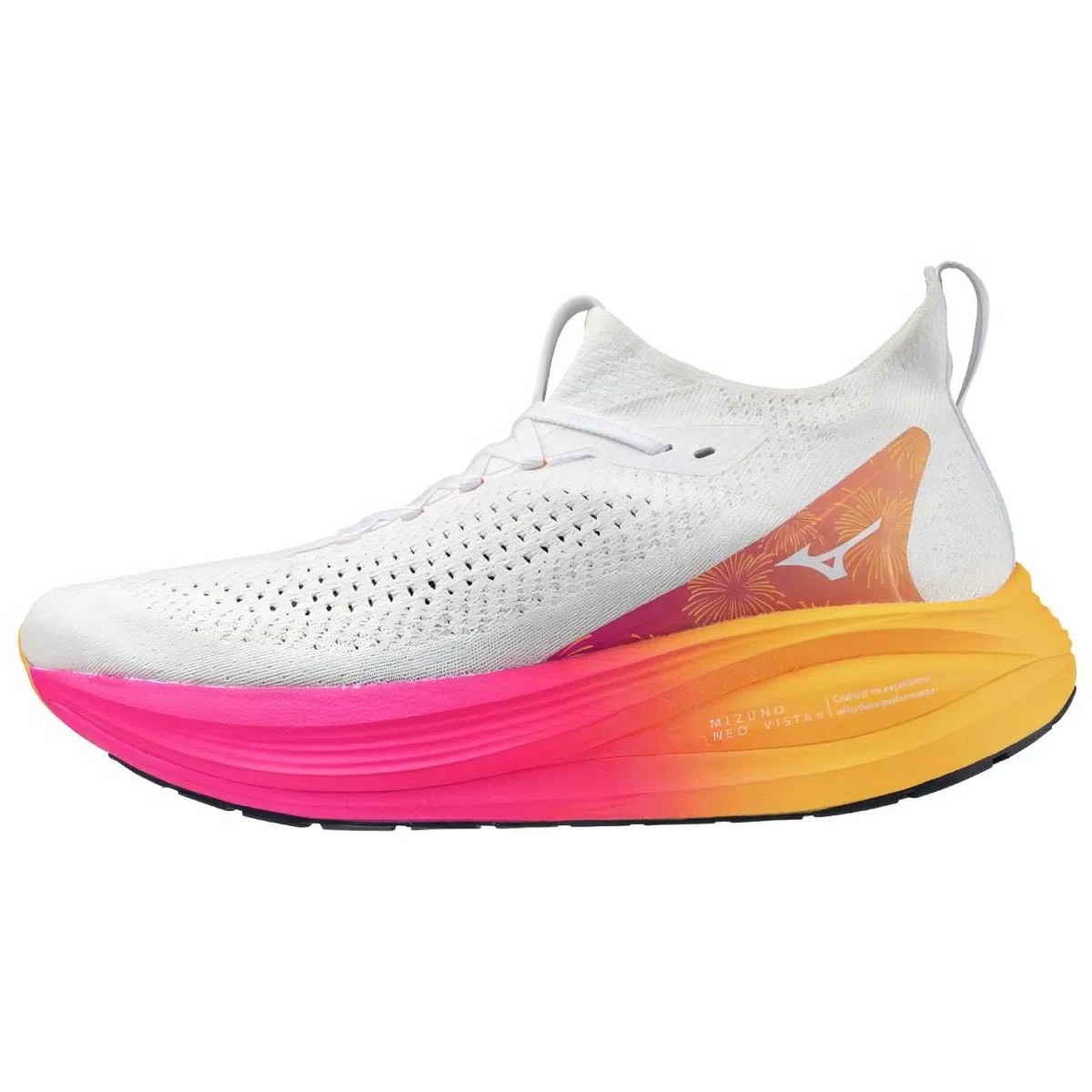 Mizuno Neo Vista 2 Unisex - Bianco/Bianco/Rosa Tetra