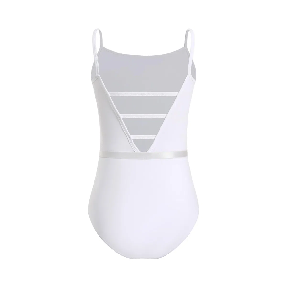Body da Danza Bambina con Schiena a V - Body per Ginnastica Ragazze