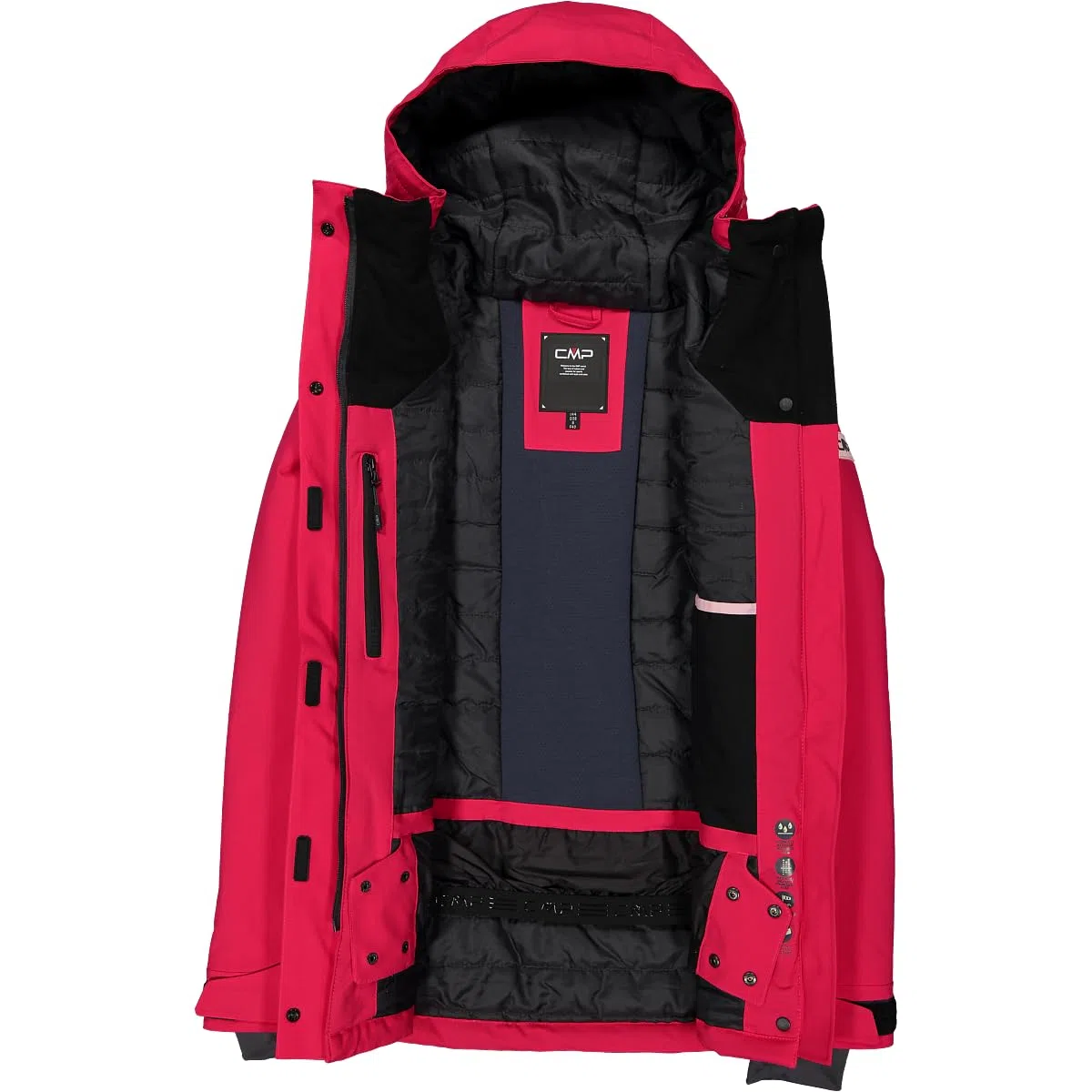 CMP Giacca da sci e snowboard da donna in mechanical stretch loose fit, 34W3926
