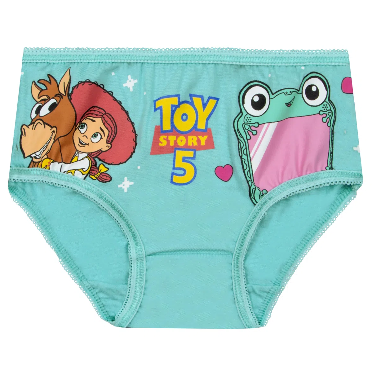 Disney Toy Story Culotte Bambina, Confezione da 5 Slip Ragazza Cotone Mutandine Bambina con Jessie, Bullseye & Lilypad