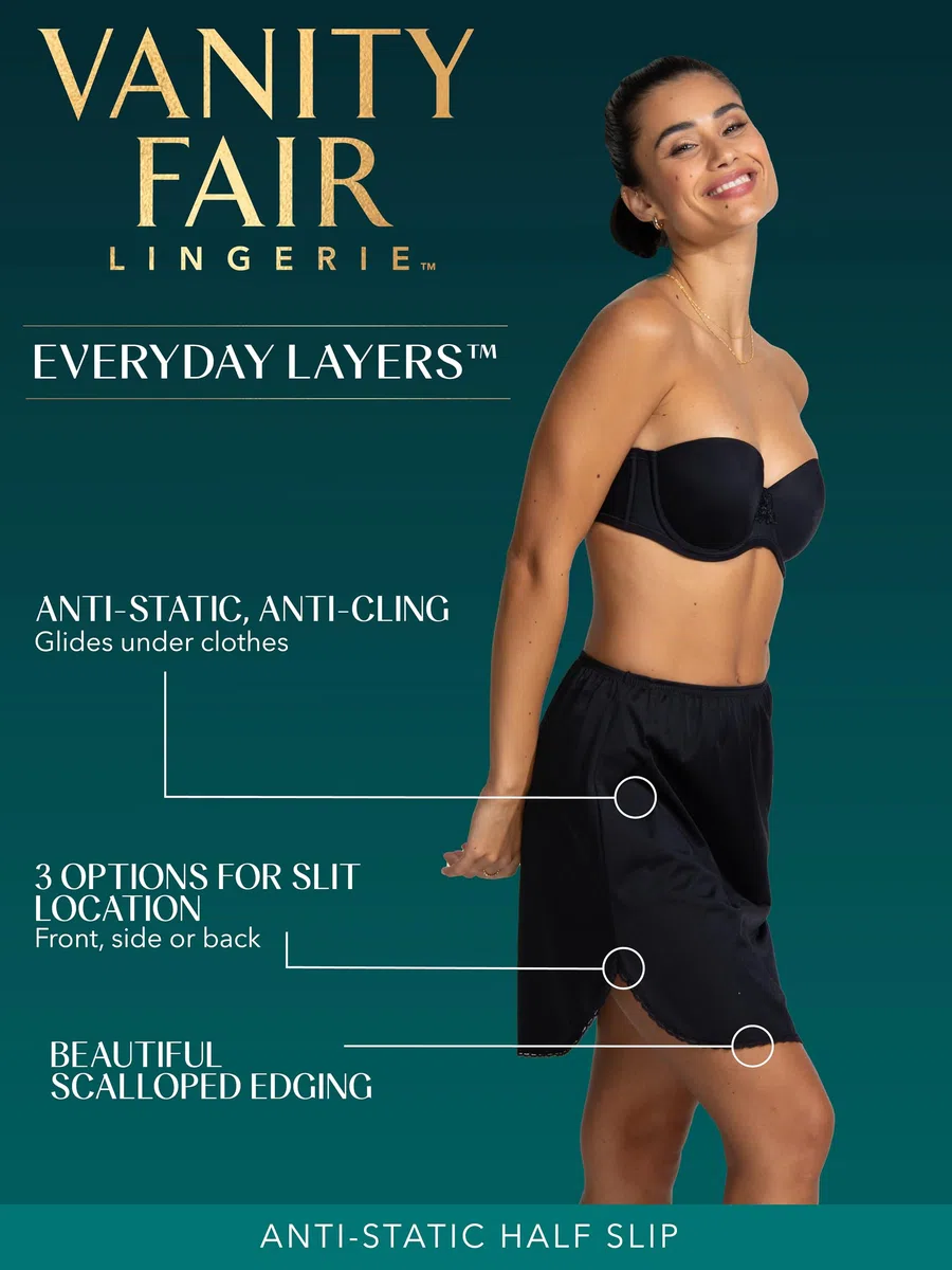 Vanity Fair Women's 360 Half Slip 11760