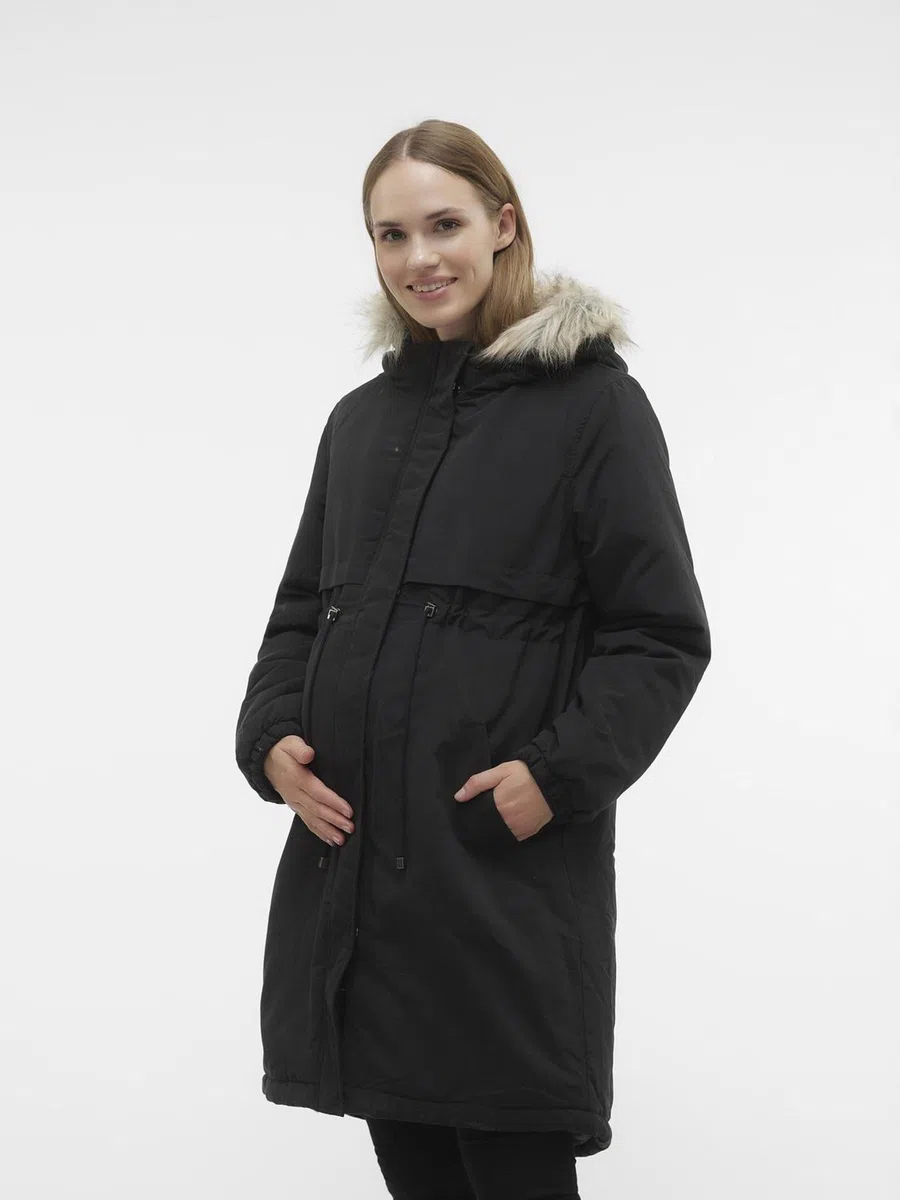 Mama Licious Parka lungo da donna