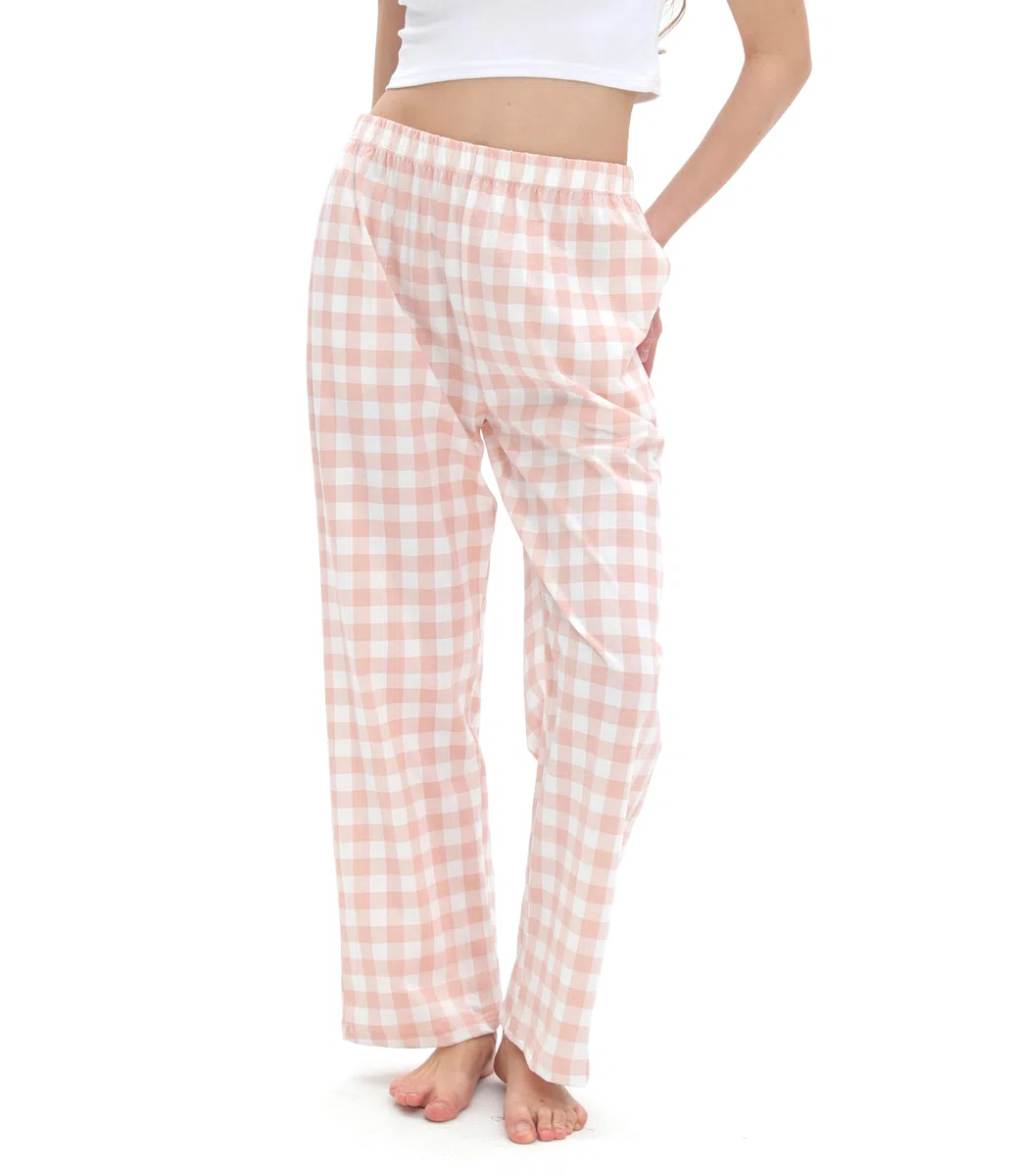 Pantaloni Pigiama Donna Cotone Pantalone Pigiama Donna Comodi Pantaloni da notte, Womens Pyjama Pants