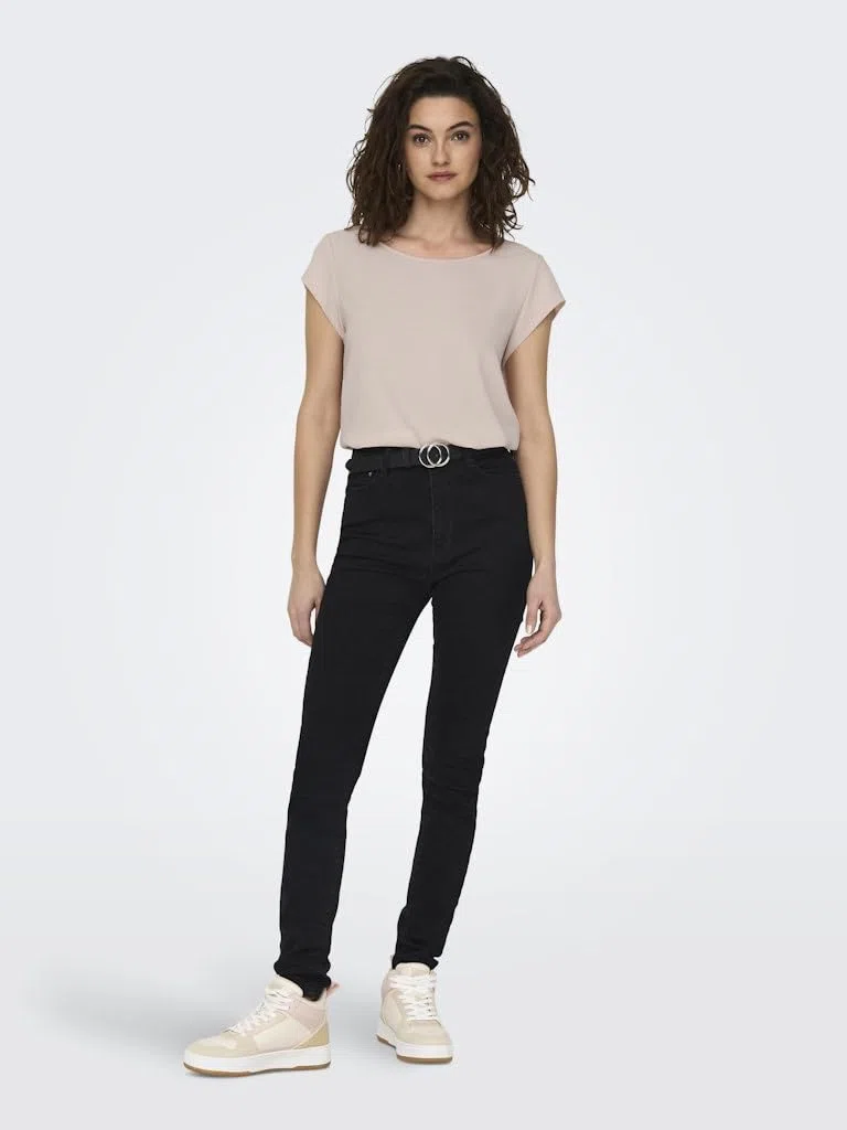 Only Only Damen Onlvic S/S Solid T-Shirt Donna (Pacco da 2)