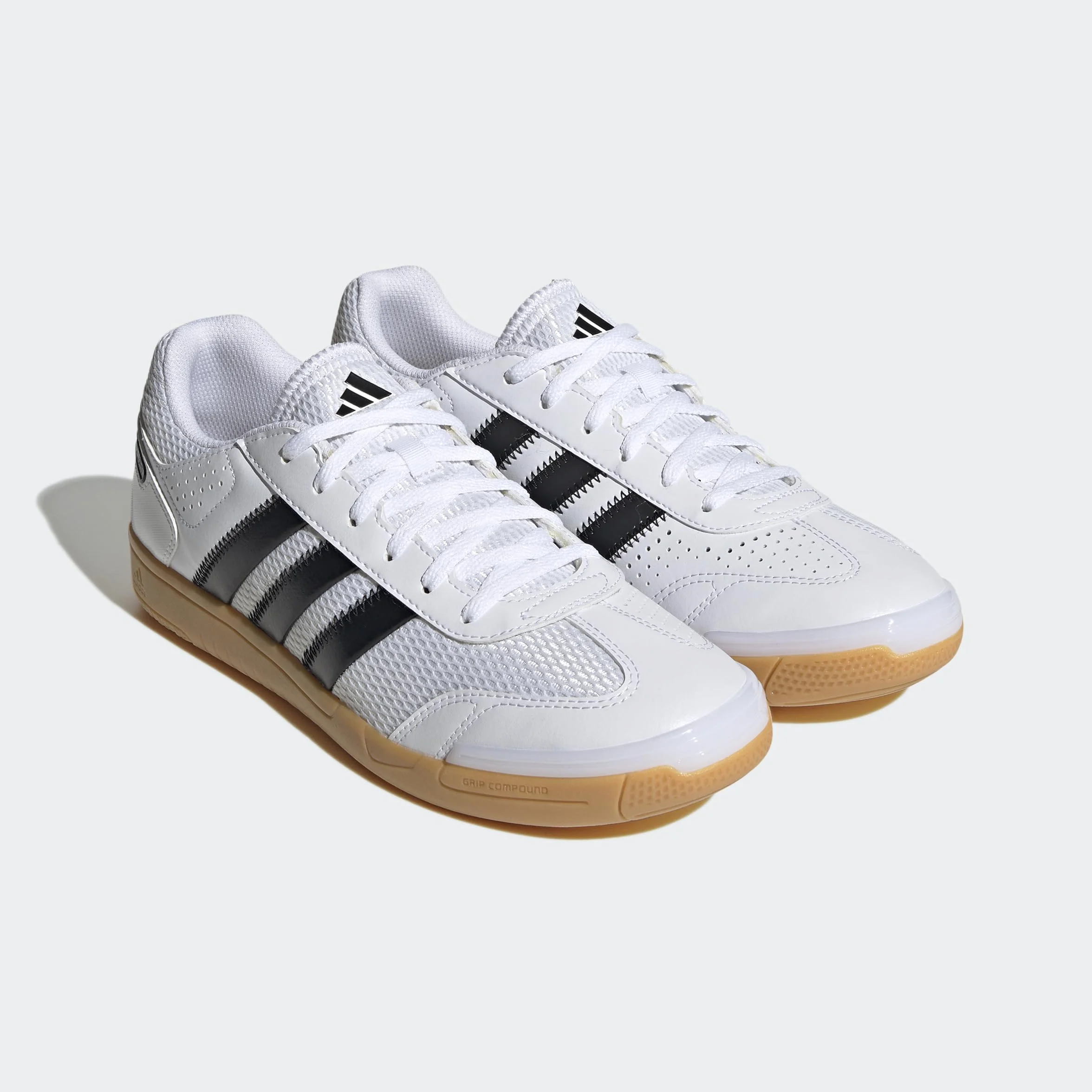adidas Unisex - Adulto Spezial Light Handball Shoes, Cloud White / Core Black / Core Black, 41 1/3 EU