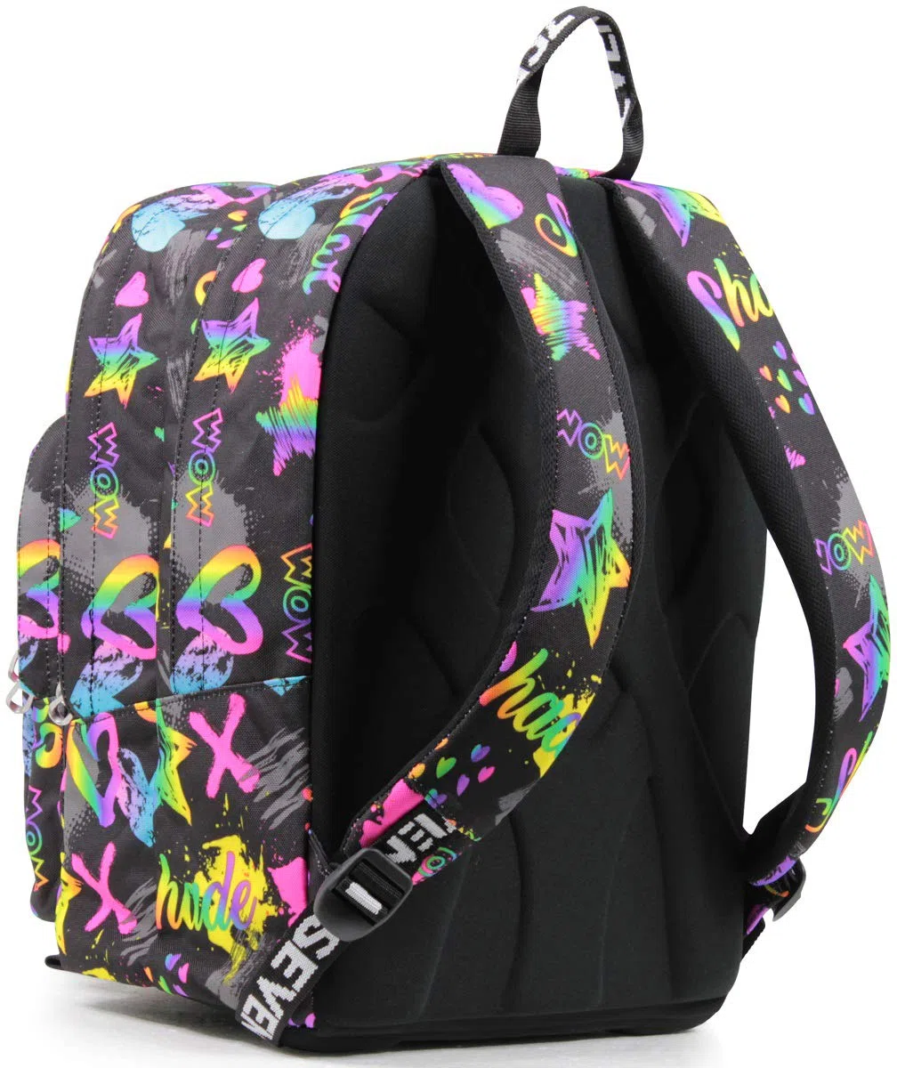 Kit scuola - ZAINO EXTRA FIT Seven + ASTUCCIO - Iridescent