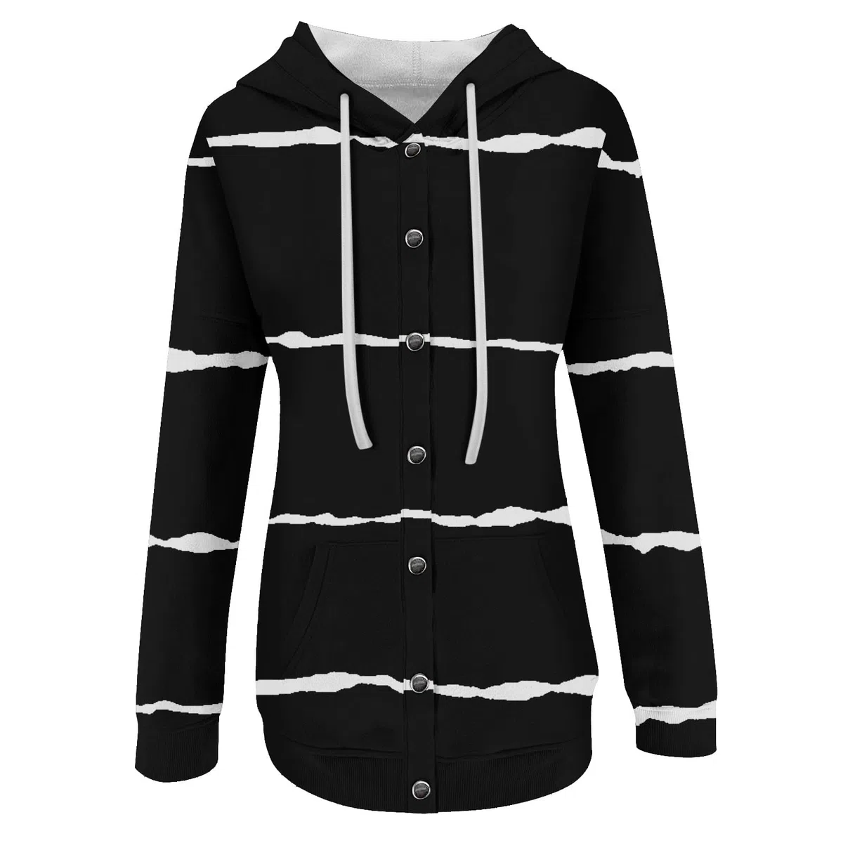 Cocila Felpa Cardigan con Bottoni Casual da Donna Felpa Cappuccio Manica Lunga Ragazza Offerta Estiva Zip Felpe con Zip E Cappuccio Halloween Personalizzata Pallavolo The Owl