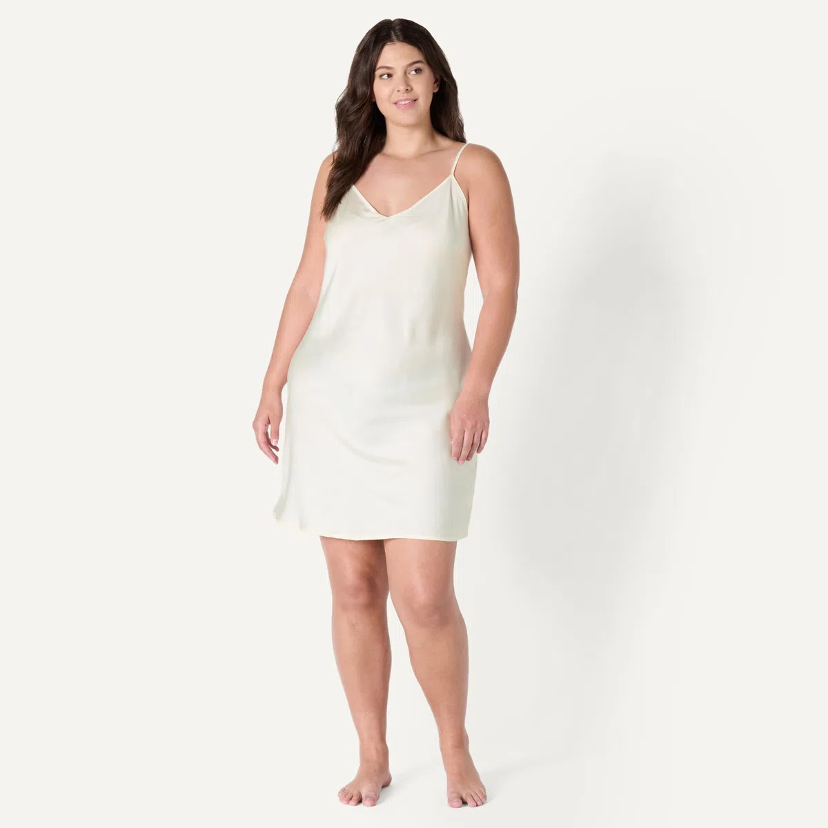 Amazon Essentials Mini Camicia da Notte da Donna in Raso