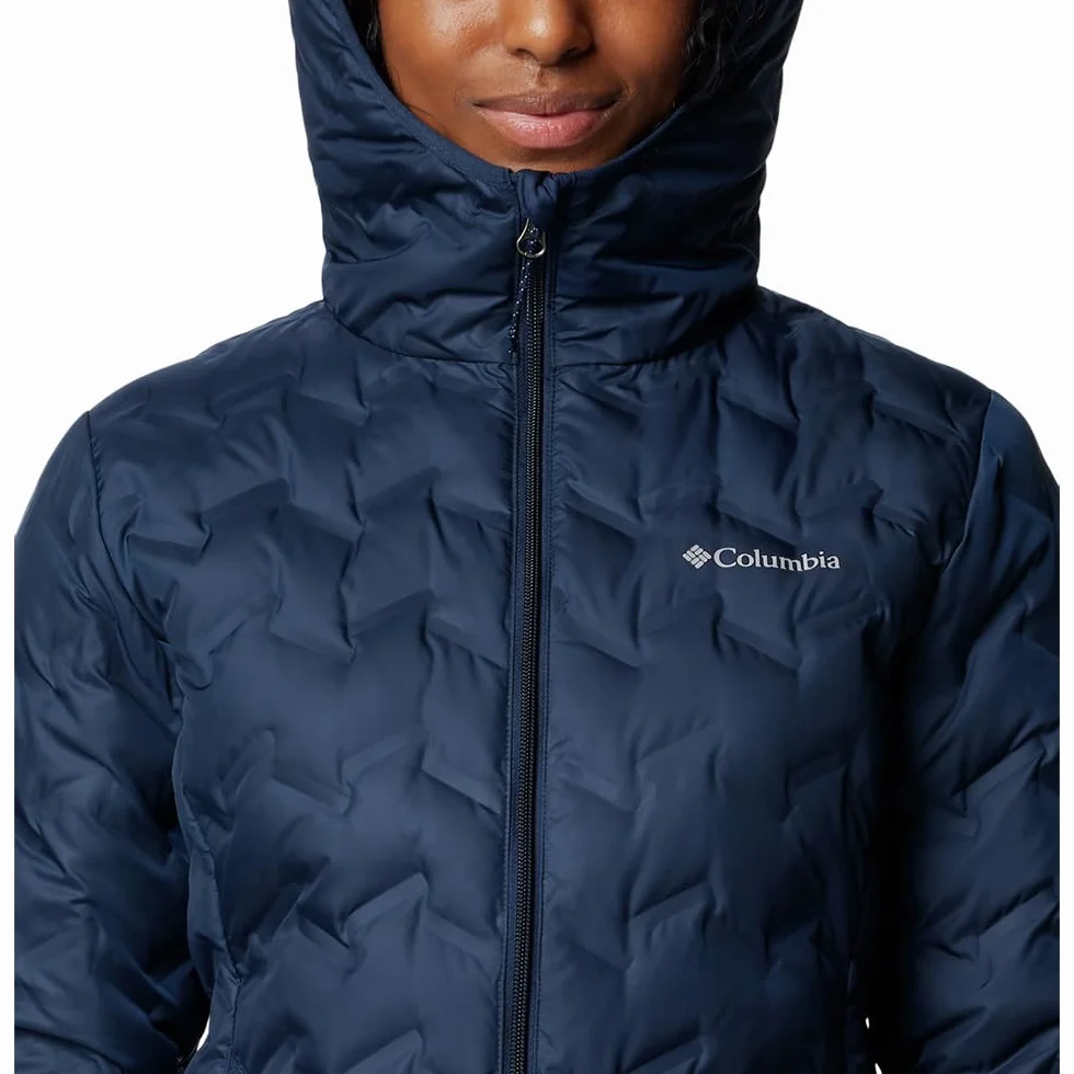 Columbia Delta Ridge 2 Down Hooded Jacket Piumino Con Cappuccio Donna