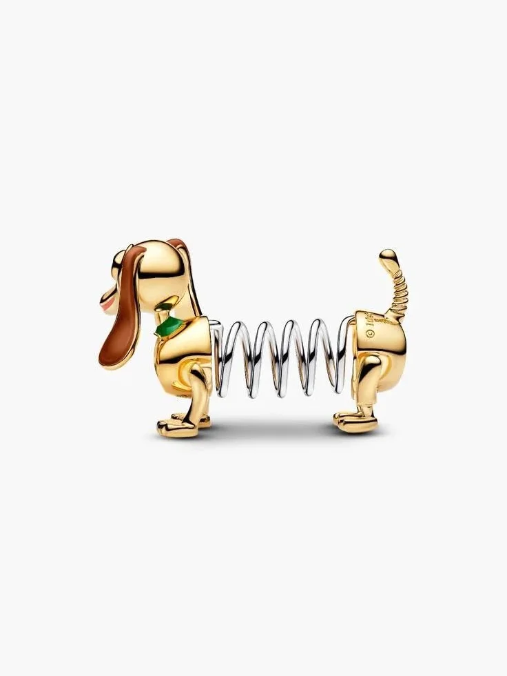 PANDORA Ciondolo 764603C01 Cagnolino Slinky di Toy Story