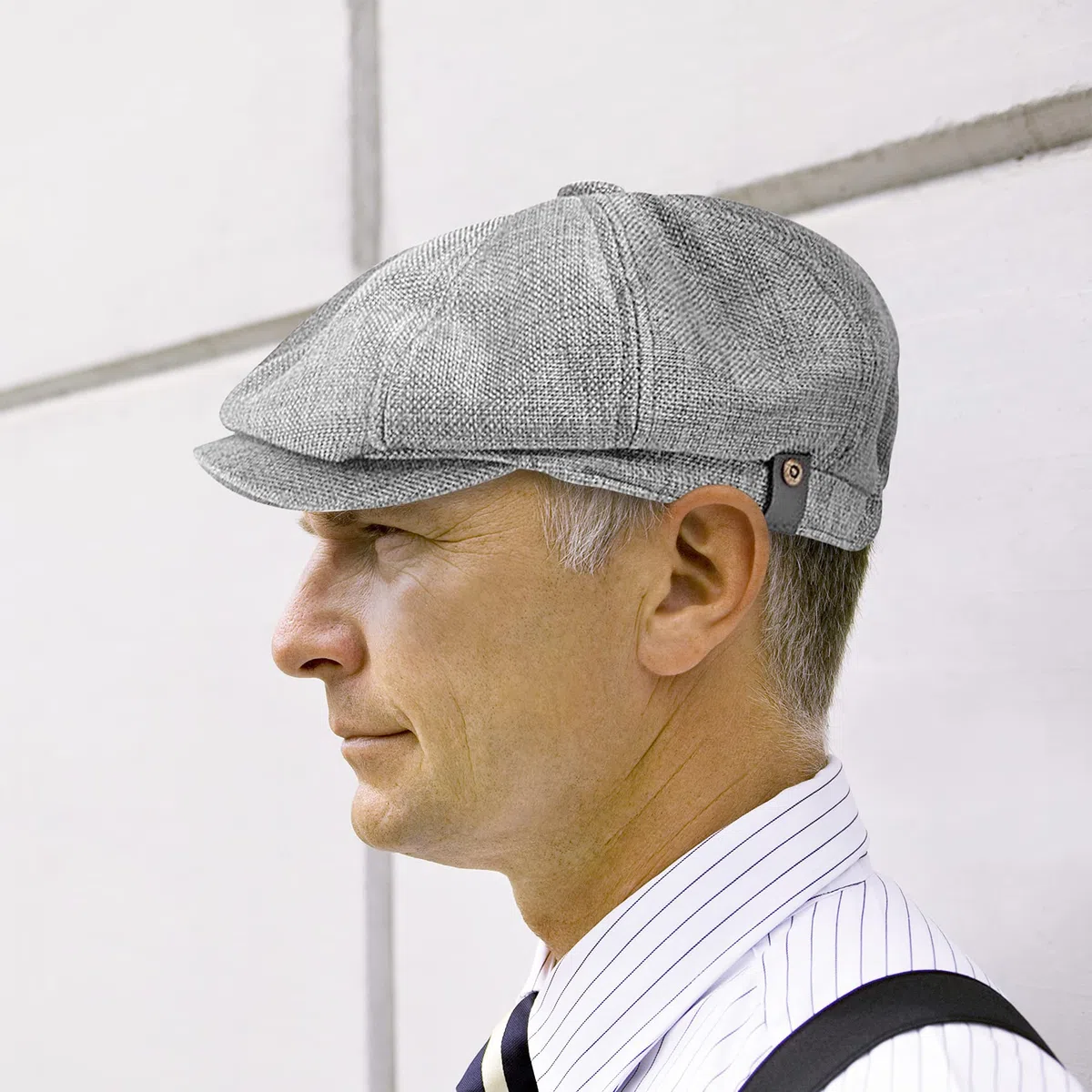 Berretti Piatti Cappello Gatsby A Spina Pesce 8 Pannelli Berretto Strillone Baker Boy Cappelli Irlandesi Dell'edera Moda per Uomini Donne con Fascia Elastica