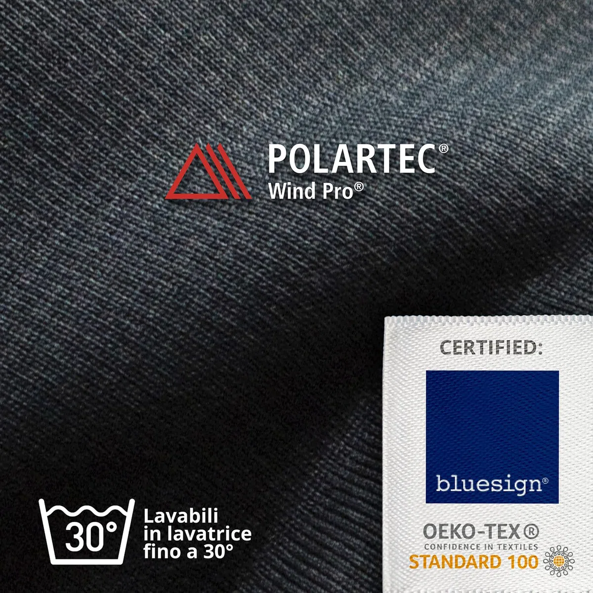 THE HEAT COMPANY – WIND PRO LINER - guanti resistenti al vento - qualità premium - guanti touch screen per donna e uomo - guanti sportivi: guanti invernali caldi per il ciclismo e la corsa