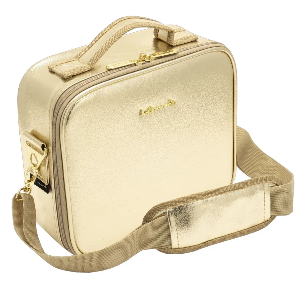 Leonardo LEO50822 Portatrucco Valigetta Porta Trucchi per il Trucco Professionale Borsa Portatrucco per Cosmetici da Viaggio per Make-up Artist piccola senza specchio