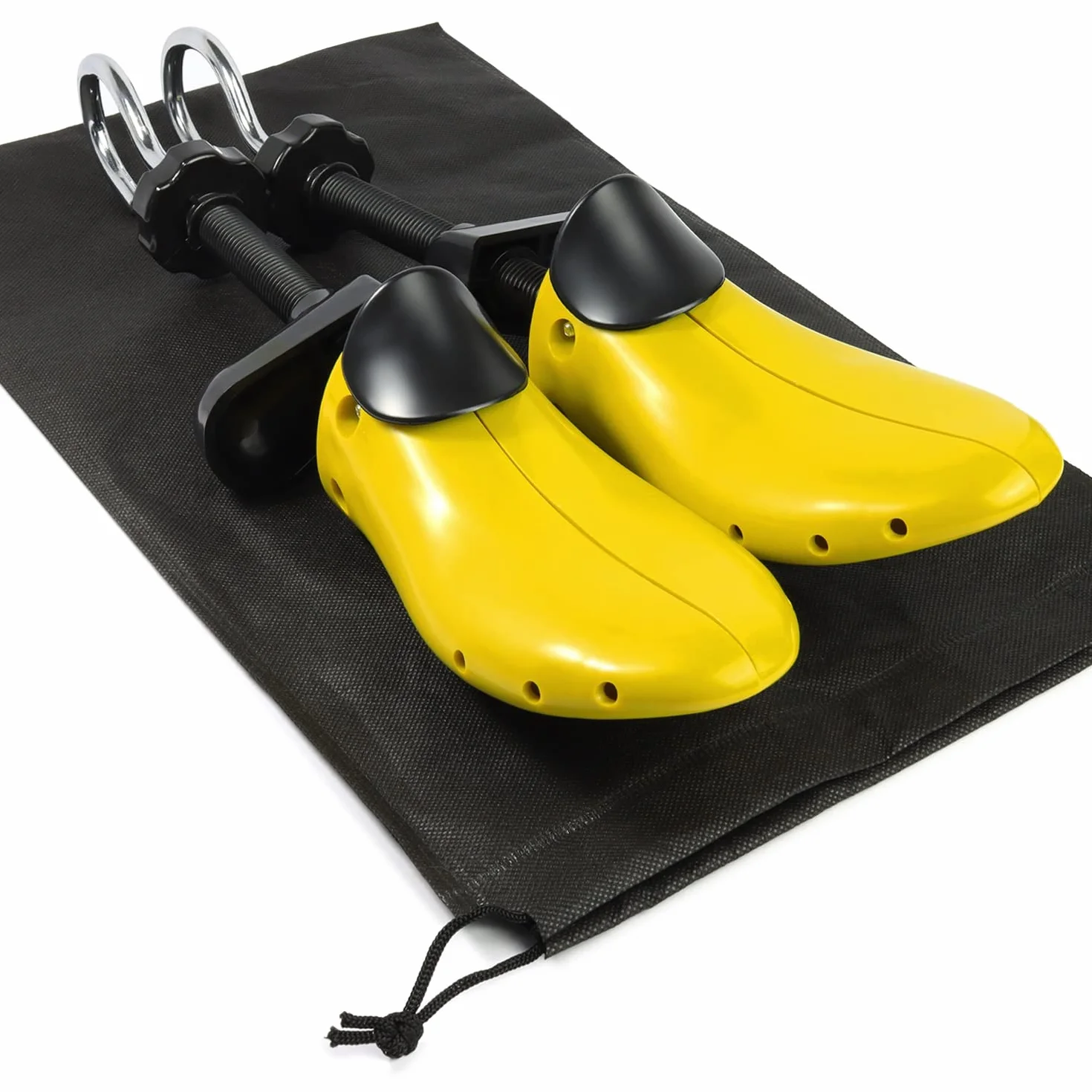 igadgitz Home Allarga Scarpe, Tendiscarpe, Forme Scarpe con Tappi per alluce Valgo, Cuscinetto per Altezza e Custodia