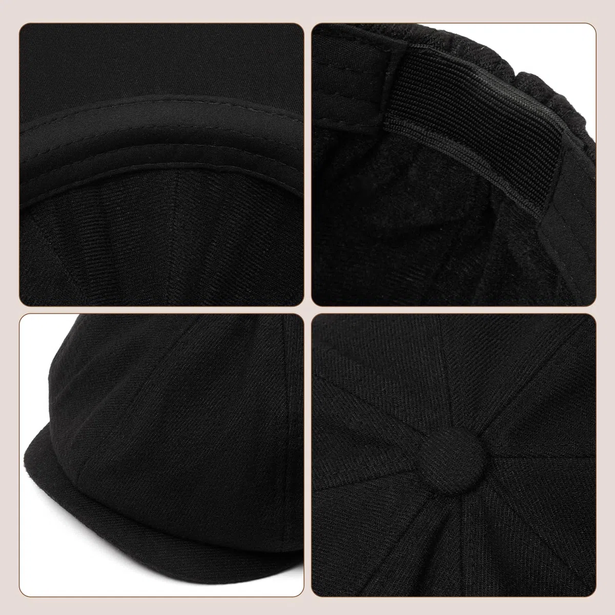 SAKTHIVEL Coppola Uomo Basco Berretto Piatto Baschi Uomo Vintage Scozzesi Irlandese Flat cap
