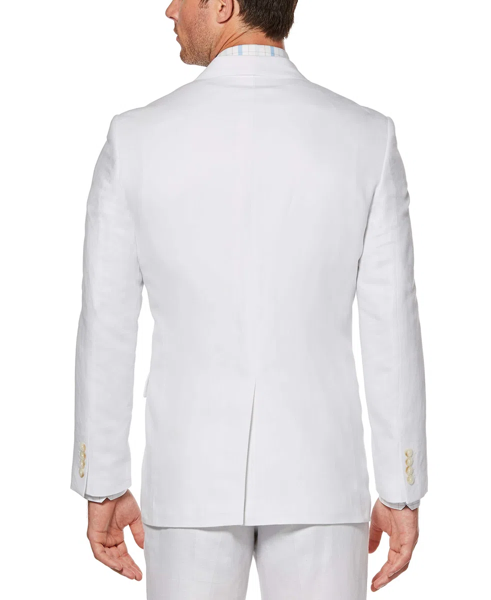 Perry Ellis Linen Suit Jacket Giacca Uomo