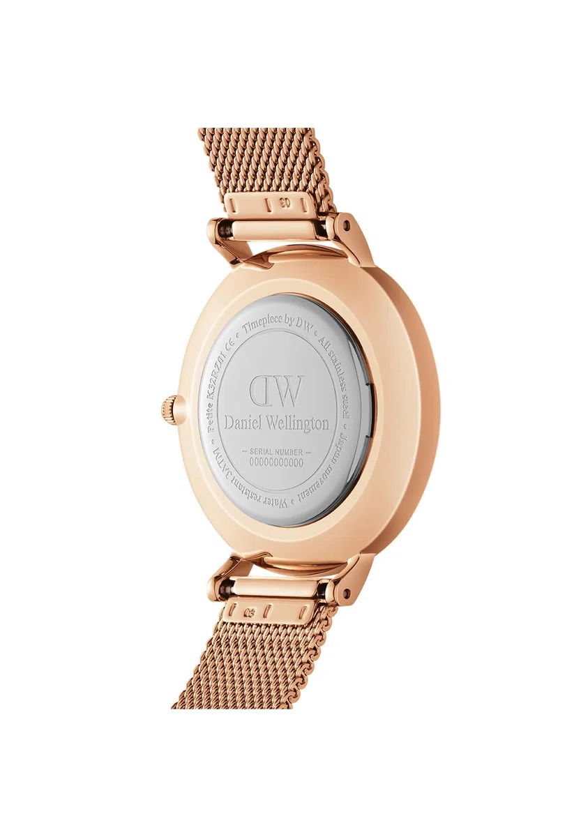 Daniel Wellington Petite Melrose, Rose Gold Watch, 28mm, Mesh, for Women