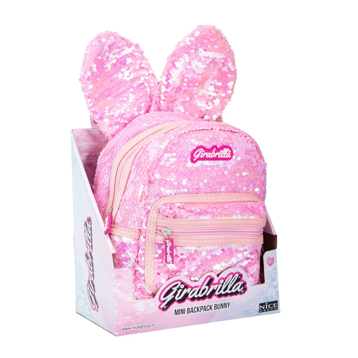 Girabrilla Zainetti Animali in Paillettes Reversibili
