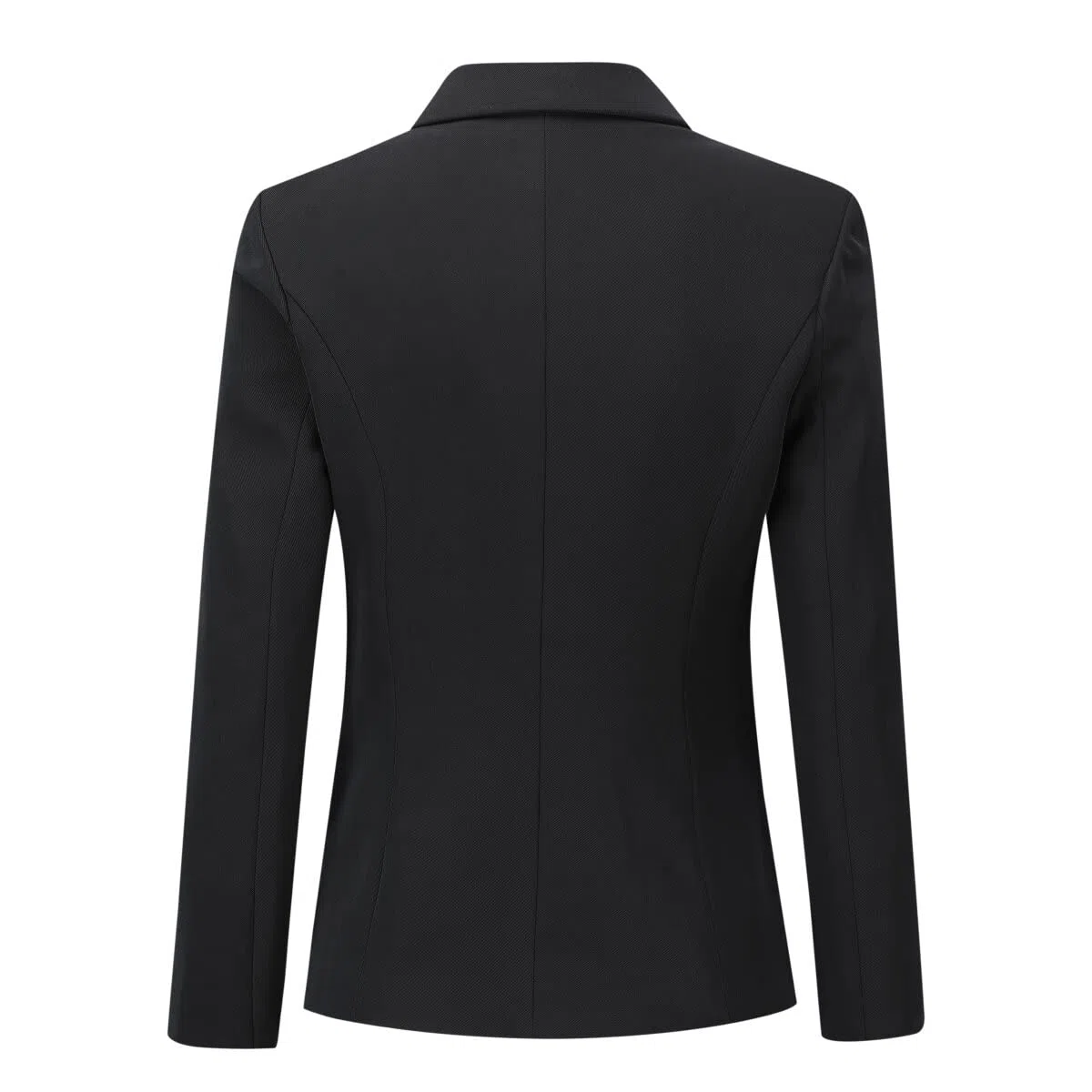 YYNUDA Tuta da donna con risvolto a due monopetto, slim elegante, sciancrata