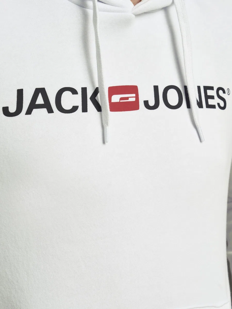 JACK & JONES JJECORP Logo Sweat Felpe con Cappuccio Uomo