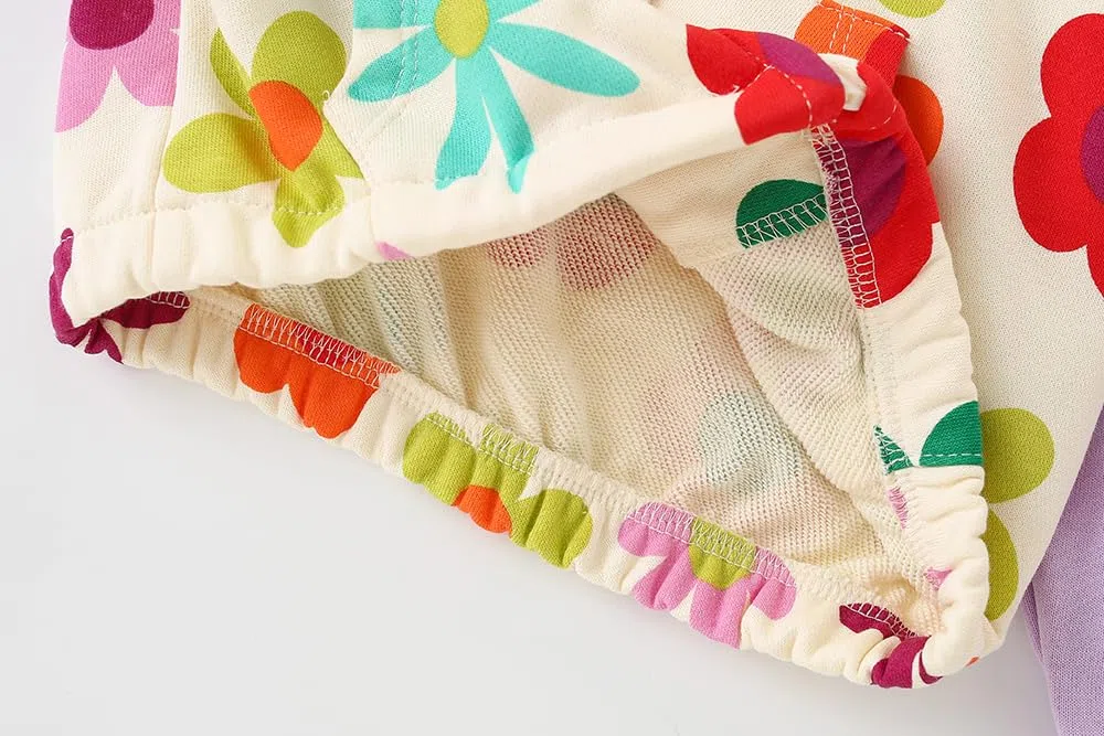LitBud Felpa con cappuccio da ragazza, con zip, con cappuccio, a maniche lunghe, per bambini, autunno, 1-8 anni