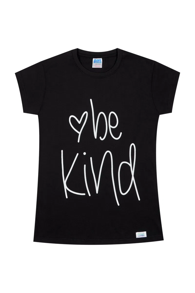 thepyjamafactory Be Kind Love Ragazze Corta Cotone Pigiama Pjs per Bambini