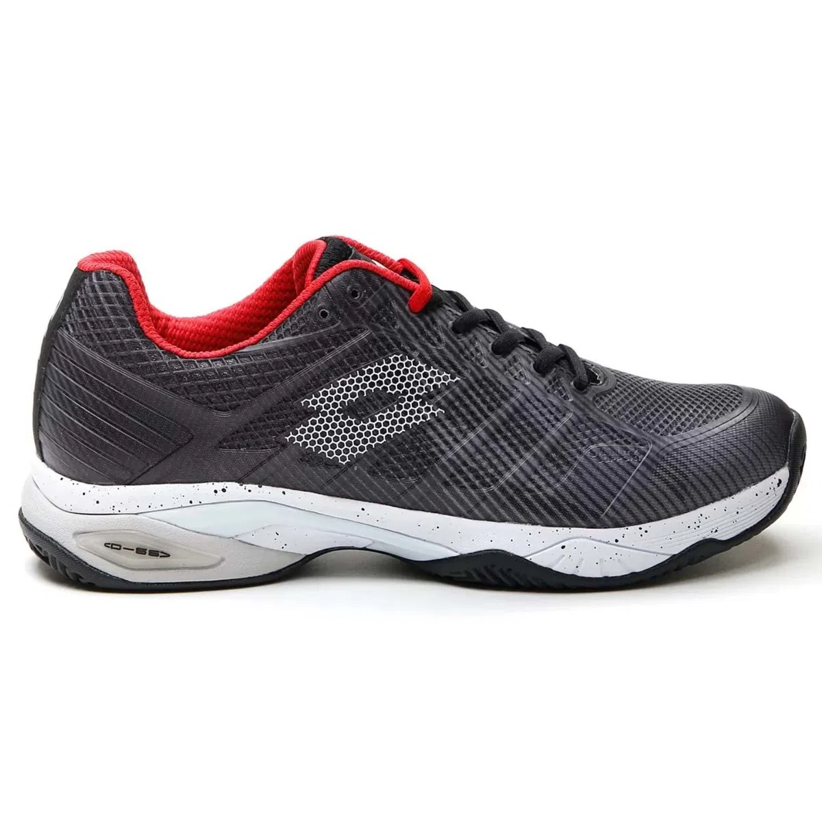 Lotto Uomini Mirage 300 III Clay Scarpe da Tennis Scarpa per Terra Rossa Nero - Bianco