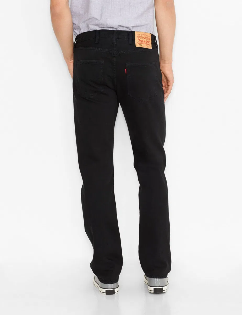 Levi's 501 Original Fit, Jeans Uomo, Stonewashed Black, 34W / 32L