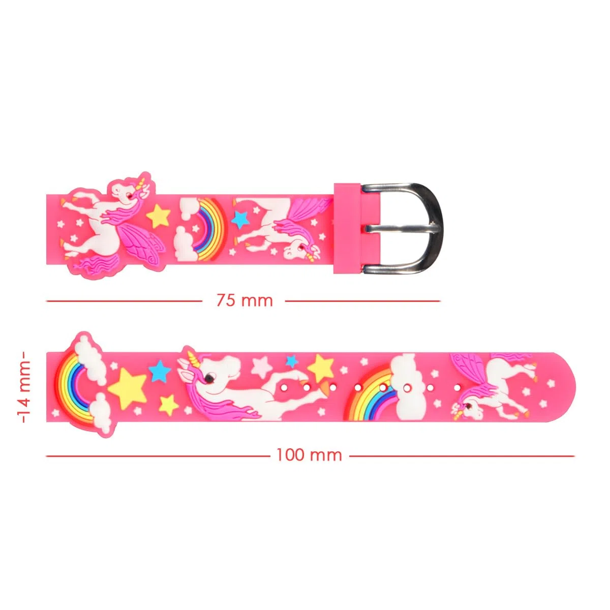 Alienwork Kids Orologio di Apprendimento Bambini Ragazzi Ragazze Tempo di Apprendimento Silicone Leggero Morbido Impermeabile