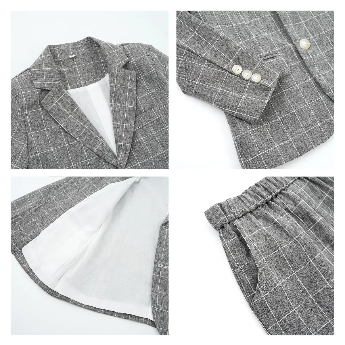LOLANTA 3 Pezzi Paggetto Bambino Matrimonio,Completo Elegante Ragazzo Cerimonia