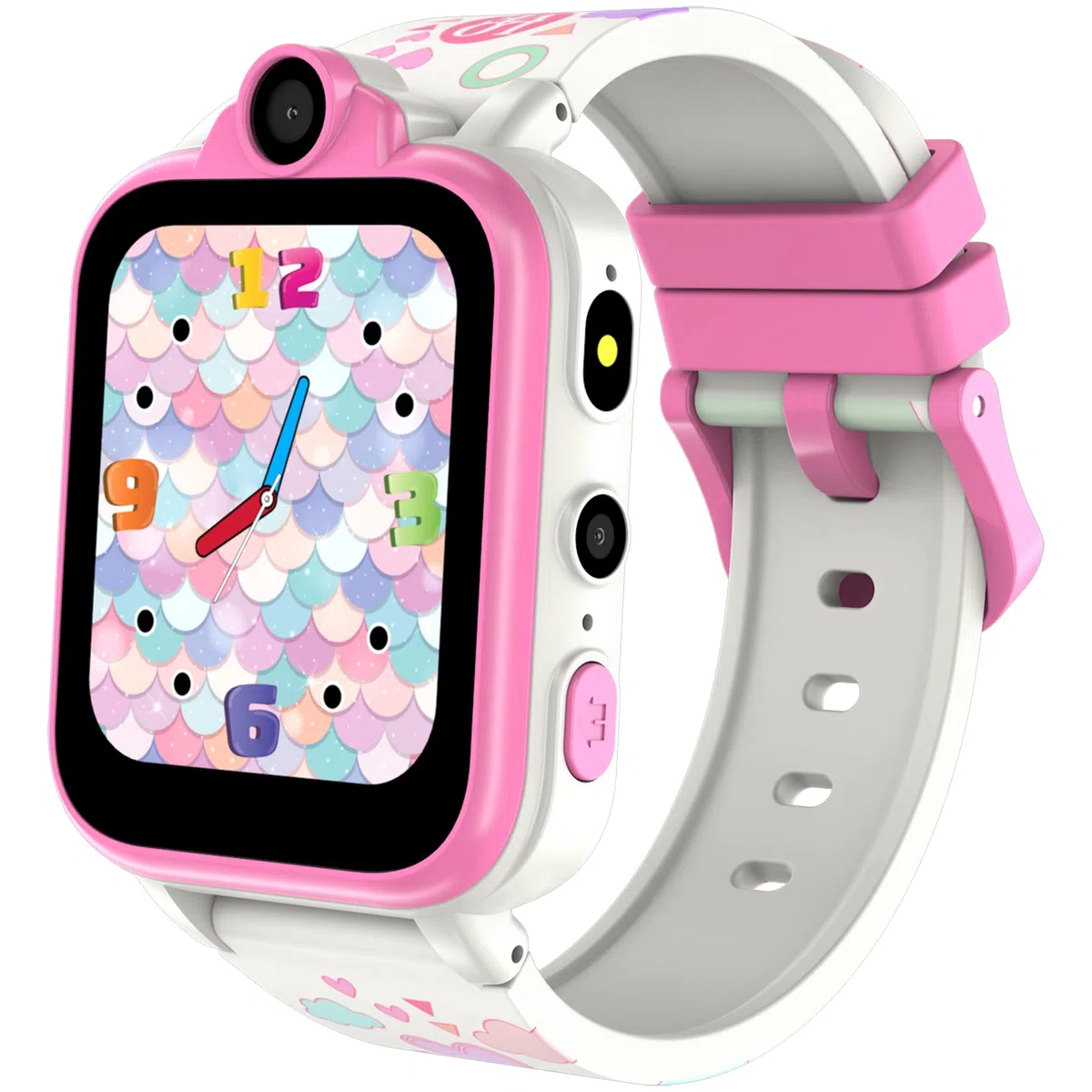 Smartwatch per Bambini Effettua e Ricevi Chiamate Doppia Fotocamera Calcolatrice Sveglia,SOS,18 Giochi 16 Funzioni, Compatibile con Scheda Nano SIM 2G,Regalo per Ragazzi e Ragazze 4-12 Anni