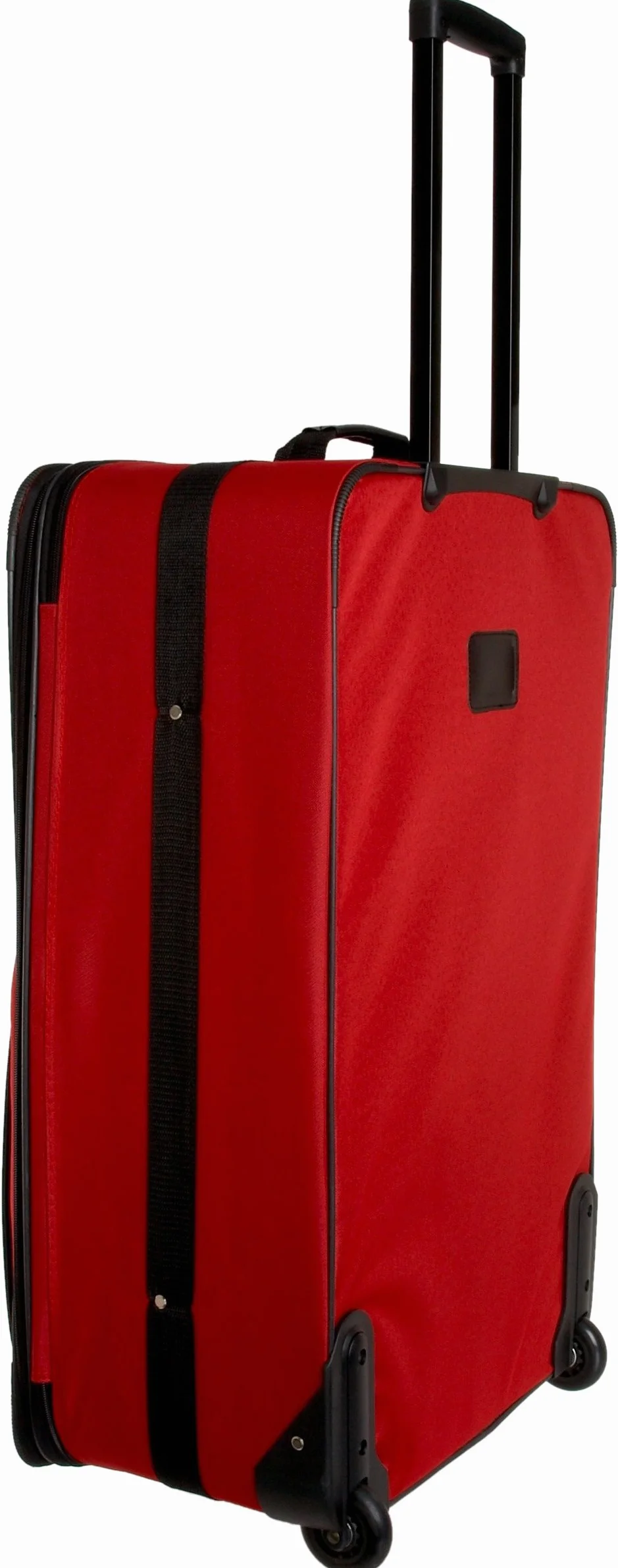 Rockland, Set di valigie Journey, morbide, verticali, Rosso, 4-Piece Set (14/19/24/28)