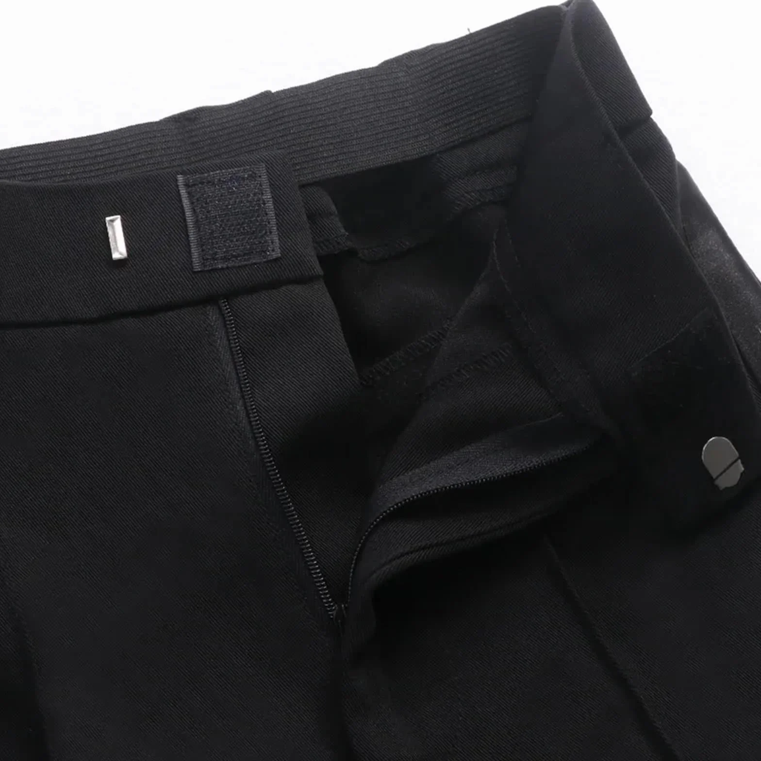 Pantaloni da Ballo Latino da Uomo Pantaloni da Ballo Latino Uomo, Moderni Sala, for Ragazzi, Ballerino Neri in Raso(Size 1.8 Waist 64)