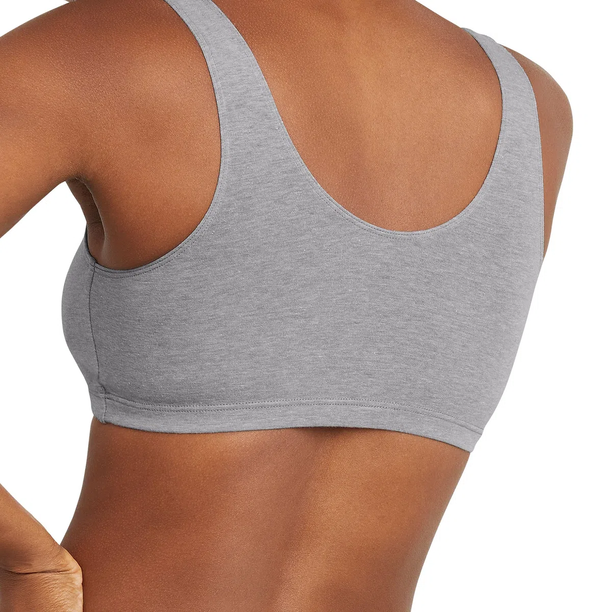 Hanes Bralette Pullover in Cotone, Confezione da 3 Reggiseno Donna (Pacco da 3)
