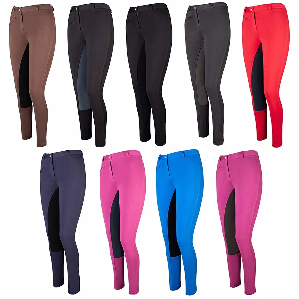 Pfiff Reithose Vollbesatzhose, Pantaloni da equitazione con rinforzo completo Donna