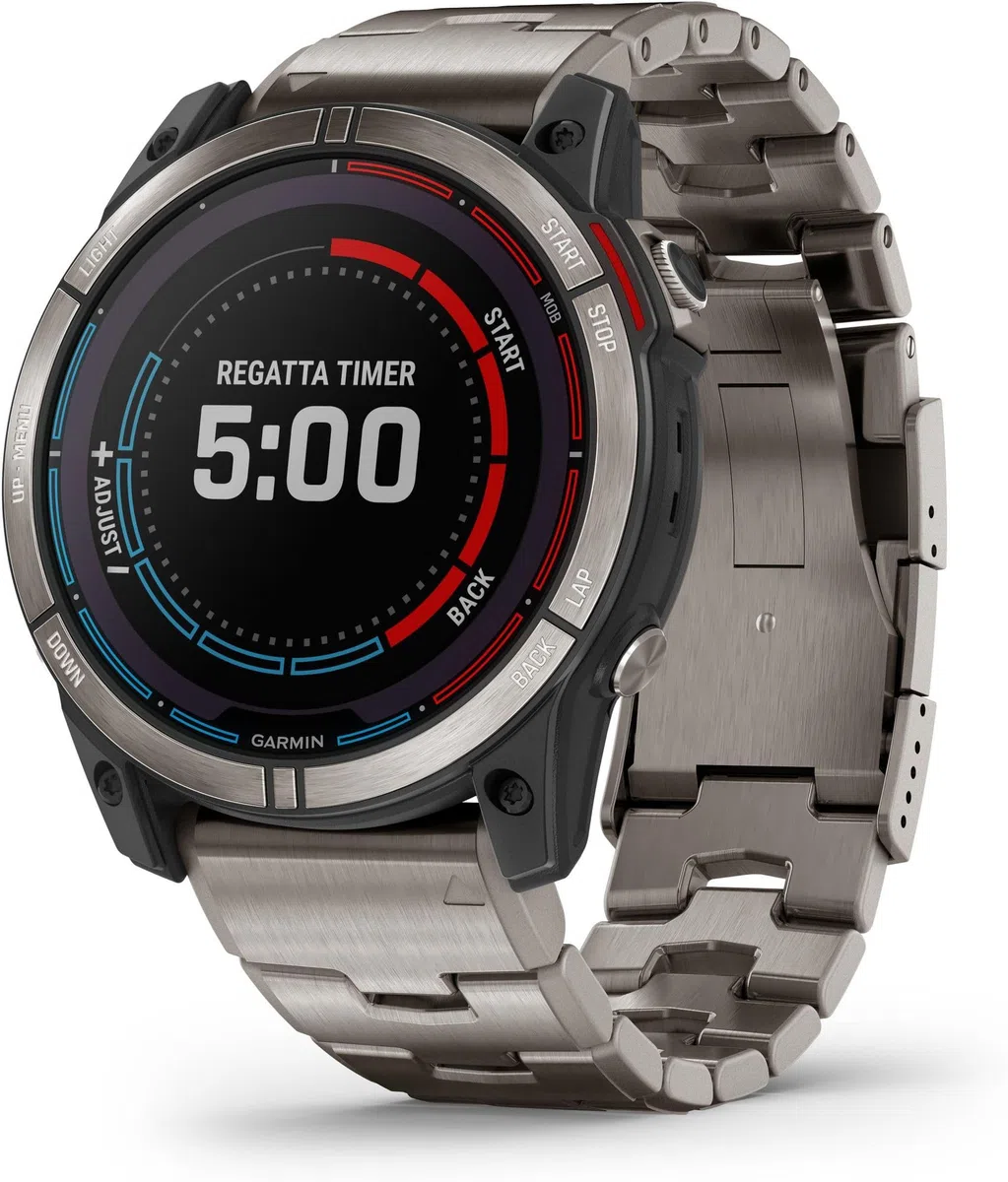Garmin - Smartwatch - Unissex - Quatix® 7X Sapphire Solar Titan - 010-02541-61