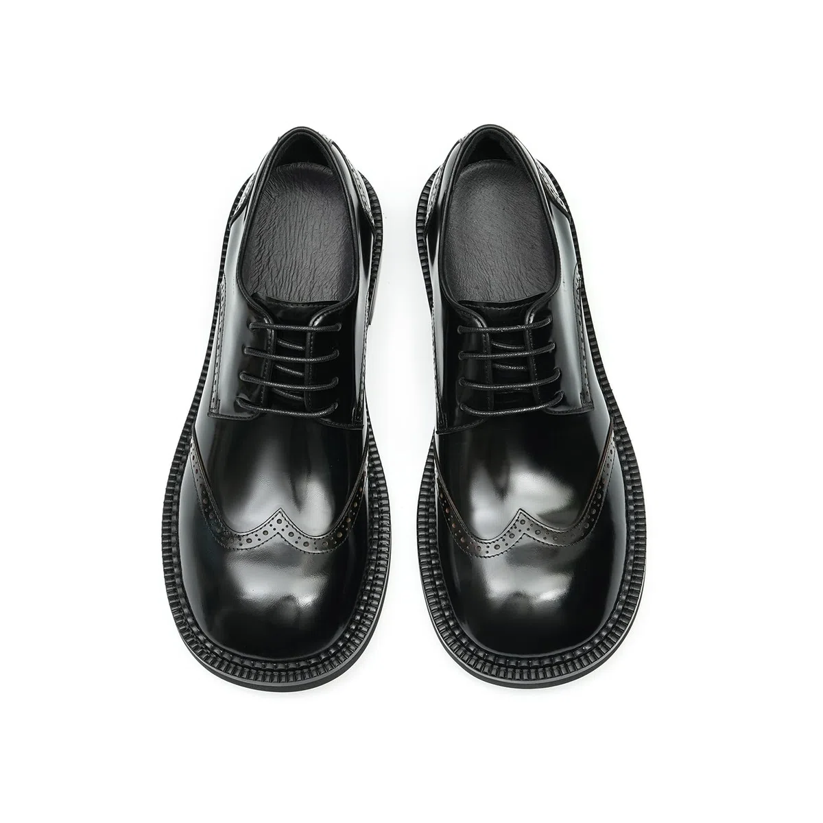 Derbys Business Casuale Punta Rotonda da Uomo Scarpe Eleganti Stringate Formali Matrimonio Ufficio Scarpe da Abito in Pelle Comode Traspiranti