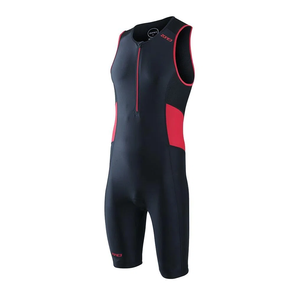 ZONE3 2026 Mens Activate Trisuit TS23MACT108 - Black/Red