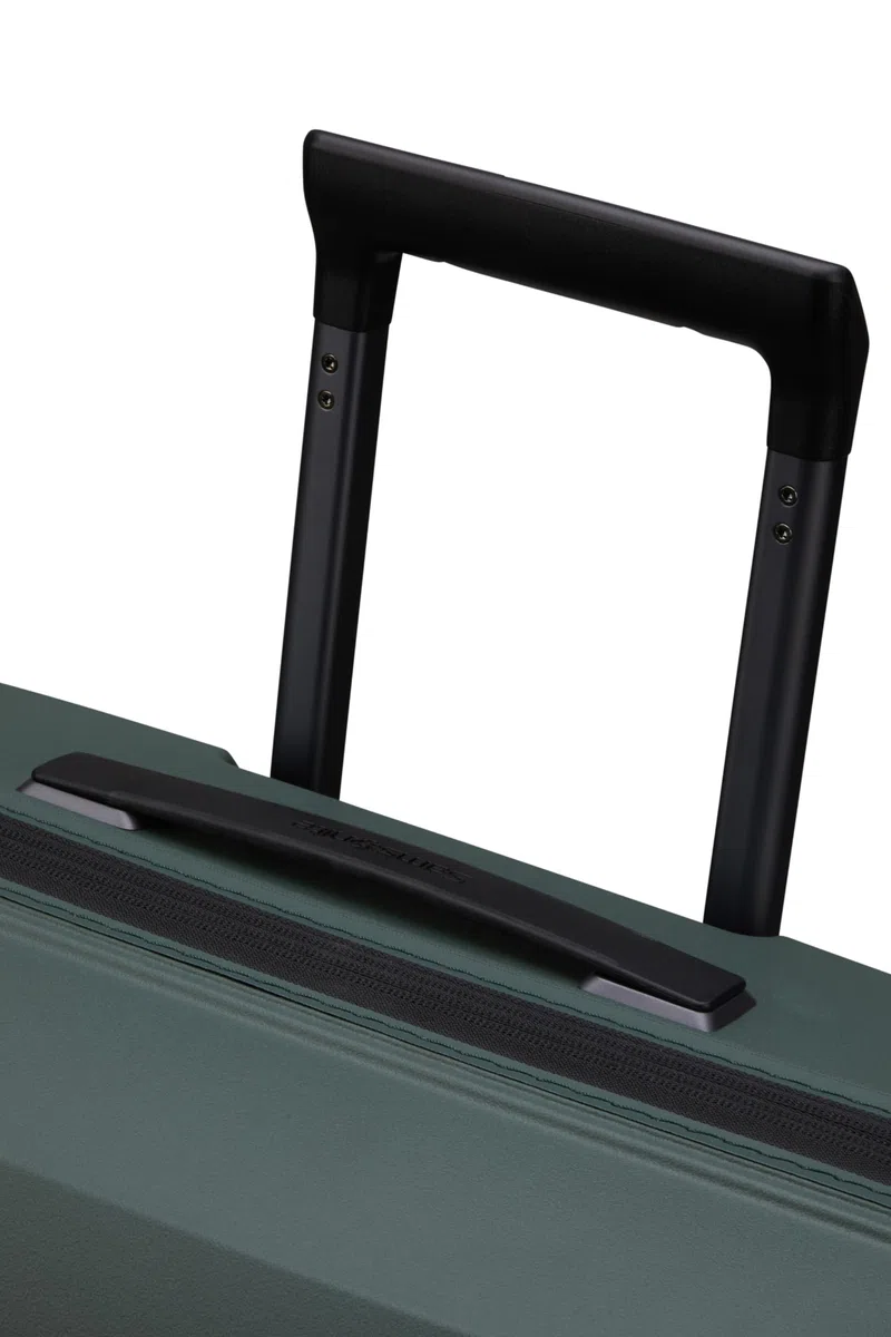 Samsonite Intuo - Spinner M, valigia espandibile, 69 cm, 79/87 L, verde (Olive Green)