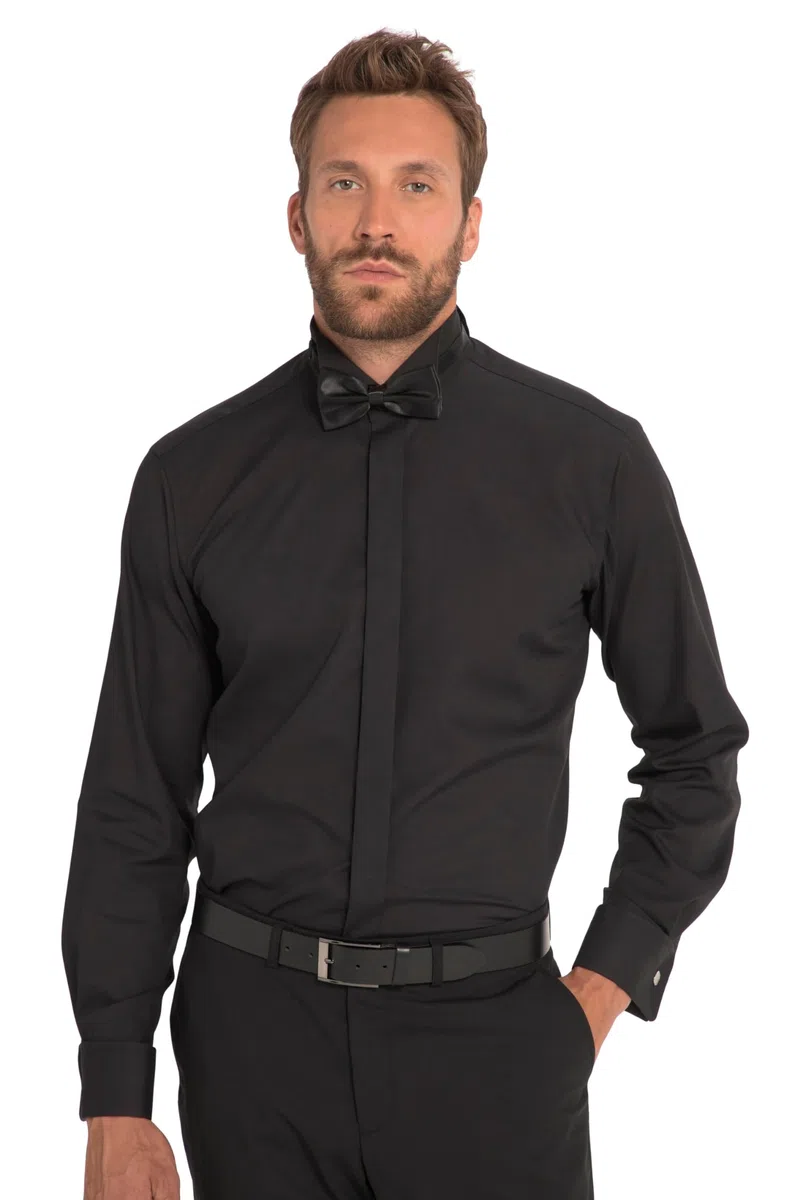JP 1880 Camicia da Smoking per Eventi Formali con Gemelli 796706