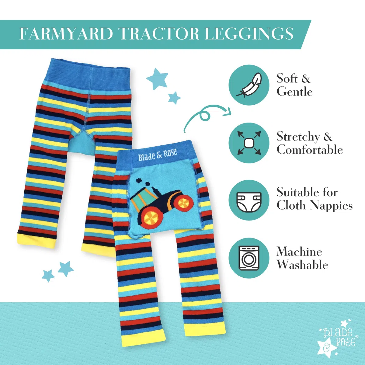 Blade & Rose Farmyard Tractor Legging