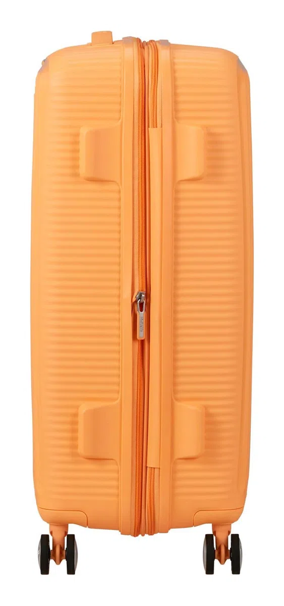 American Tourister carrello Soundbox Spinner 67/24 TSA EXP Trolley Papaya Pop albicocca